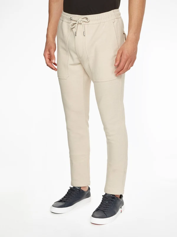 Tommy Hilfiger - Bleecker Knit Utility Jersey Slim Fit Pants Off White / 32