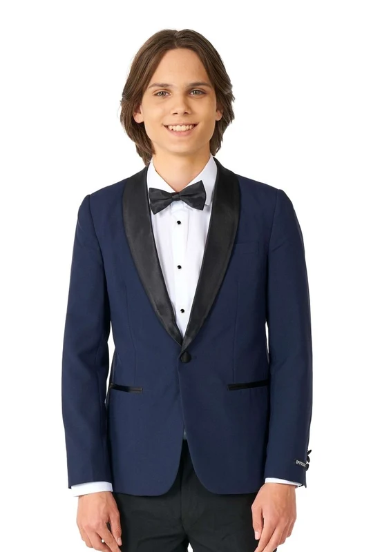 Dunkelblauer Smoking Junge Teen OppoSuits 170/176