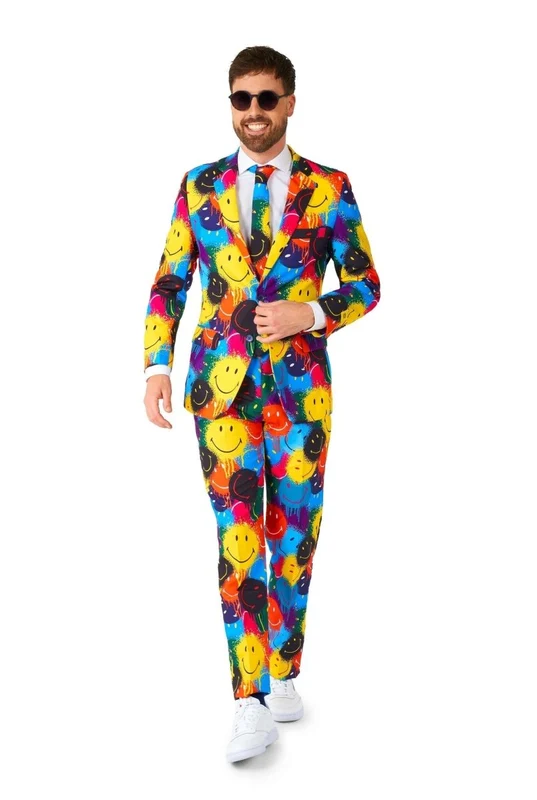 Smiley-Tropfanzug Männer OppoSuits 46