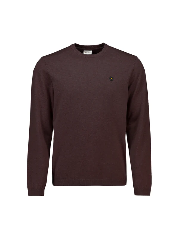 Pullover - Melange XXL / Braun / Pullover & Strick