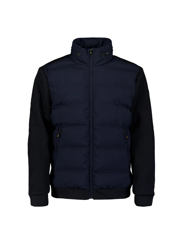Steppjacke - Stehkragen L / Blau / Jacken