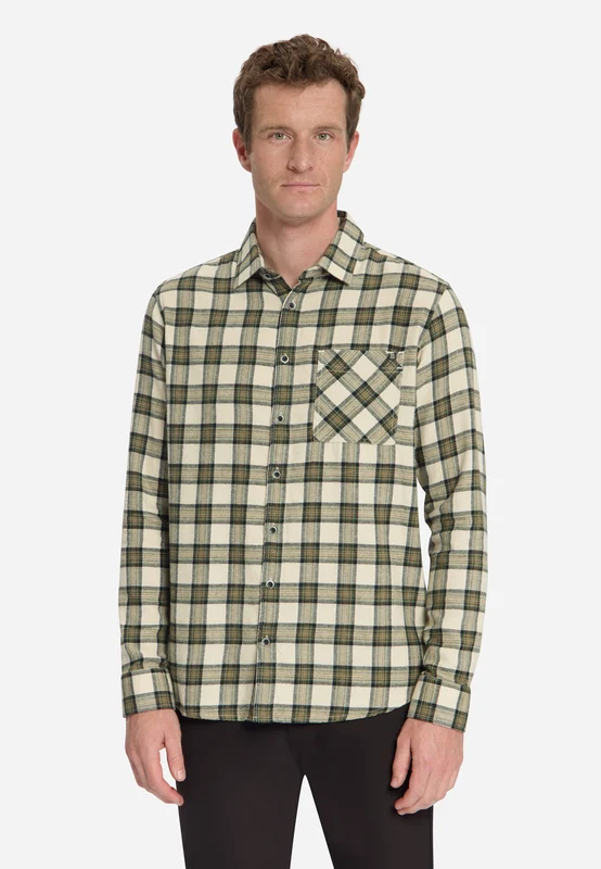Hemd - Flanell M / Beige / Hemden