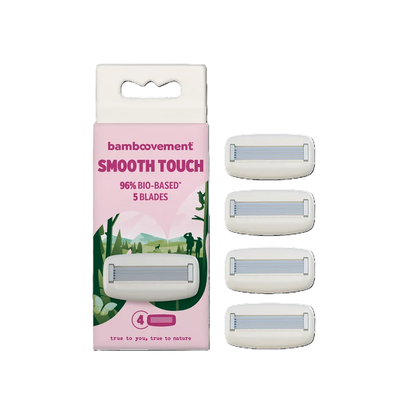 Bamboovement Smooth Touch Scheermesjes 4 stuks