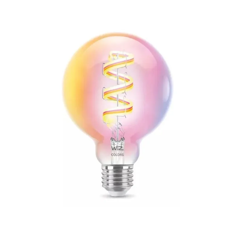 Lampara Inteligente Wiz Bulbo LED Filamento Globo Wi-Fi BLE 40W G95 E27 RGB CL 1PF/6 - 929003267212