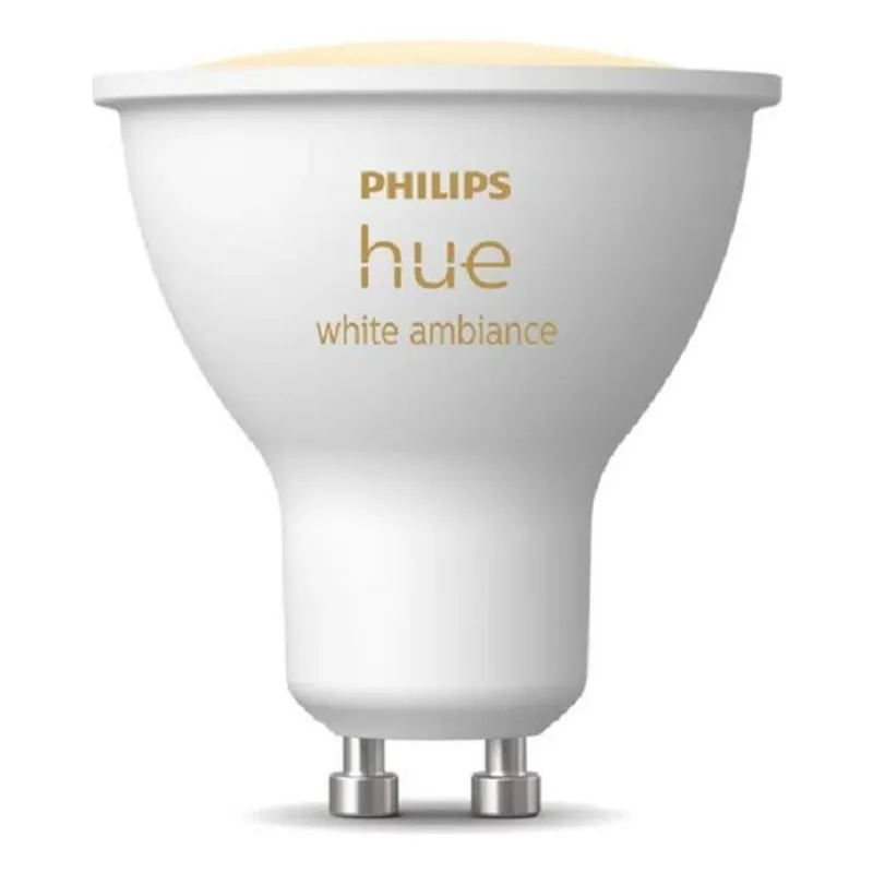 Lámpara Philips Huewa 4.2w Gu10 1p Eu Luz Blanca Regulable