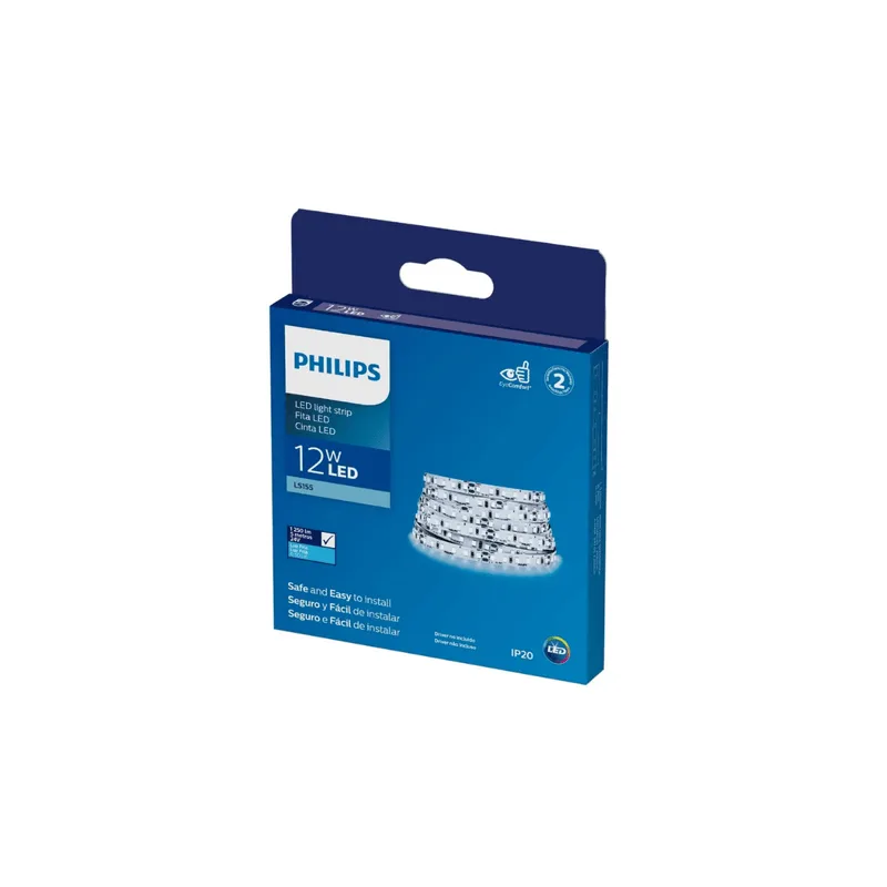Fita LED 24V 4000K 12W Uso Interno 1250 Lúmens Rolo 5 Metros IP20 LS155 NV Philips