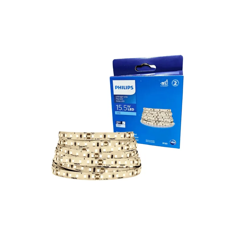 Fita LED 24V 2700K 15.5W 1500 Lúmens Rolo 5 Metros IP20 LS155 NV Philips