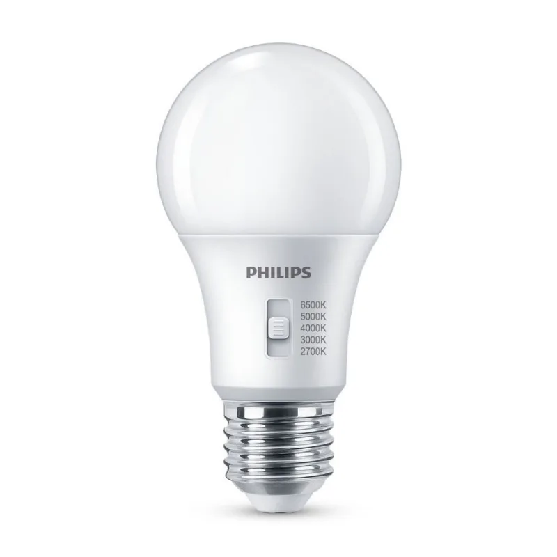 Foco LED E27 8W 5 Temperaturas Philips