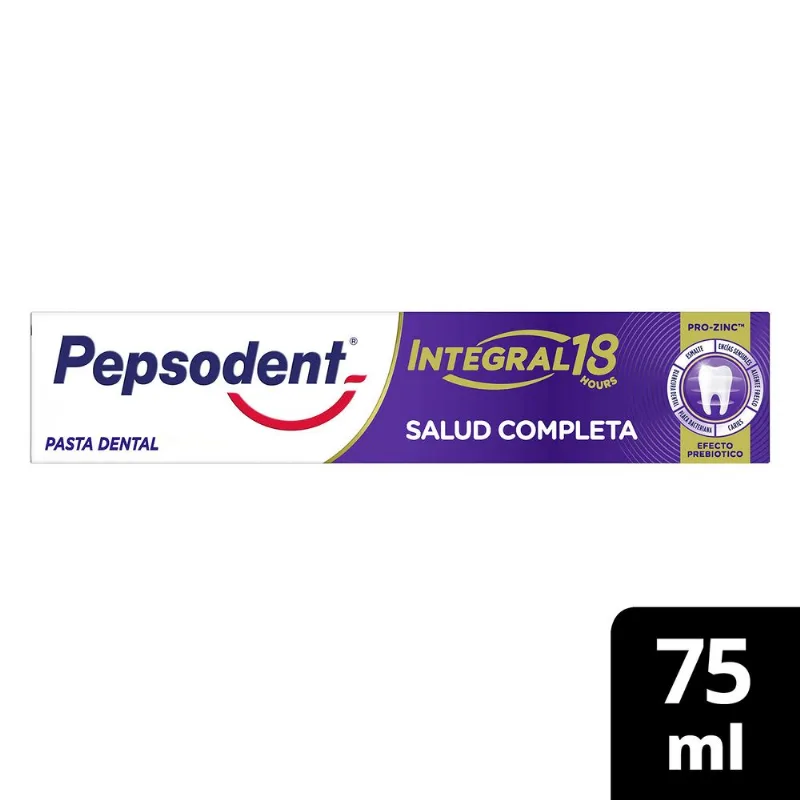 Pasta Dental Pepsodent Integral 18 Salud Completa 75 ml