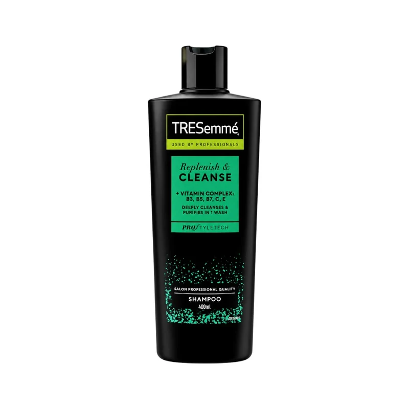 TRESEMME SHAMPOO DEEPLY CLEANSES & PURIFIES IN 1 WASH 400 ML