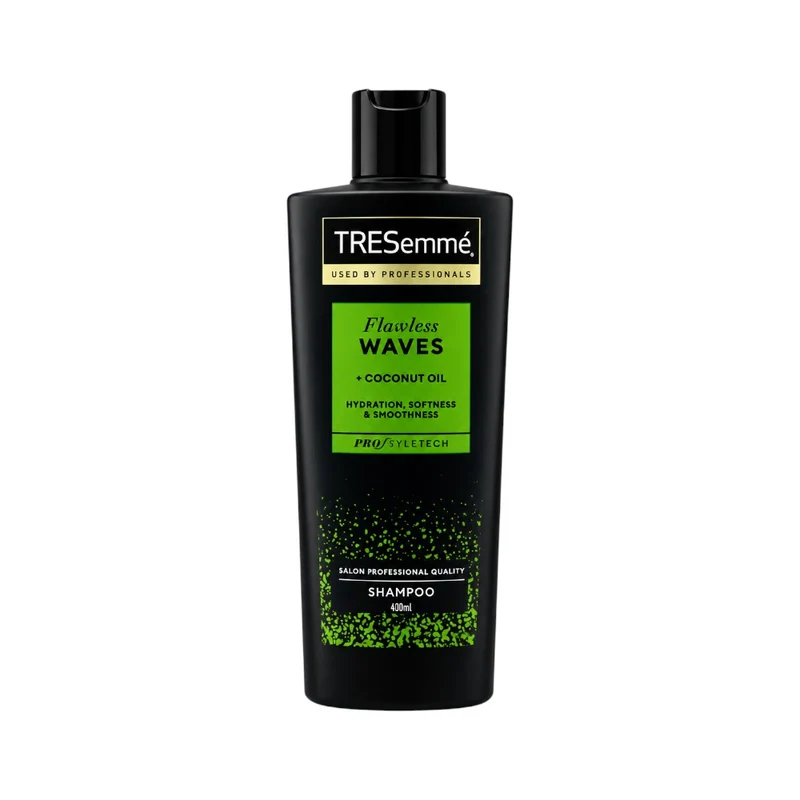 TRESEMME SHAMPOO FLAWLESS WAVES COCONUT OIL 400 ML