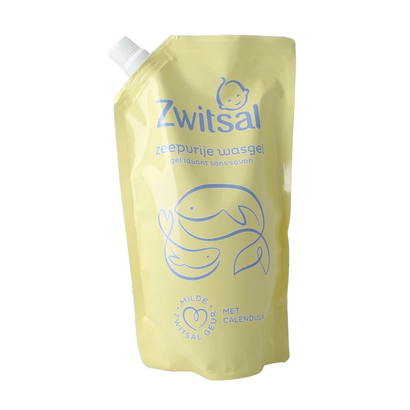 Zwitsal Zeepvrije wasgel navul 500 ml