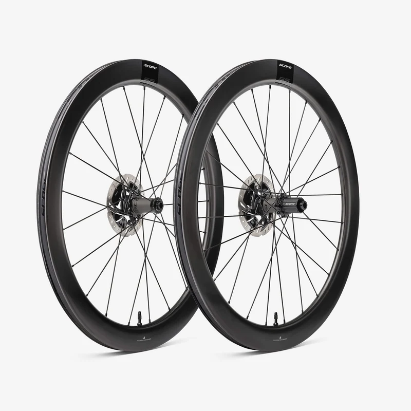 Coppia di Ruote SCOPE S5 DISC Tubeless Ready (Centerlock) Nera Campagnolo