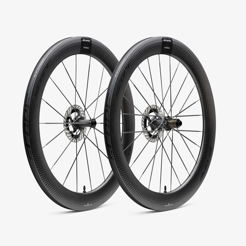 Paire de Roues SCOPE Artech 6 Tubeless Ready (Centerlock) Noir Campagnolo