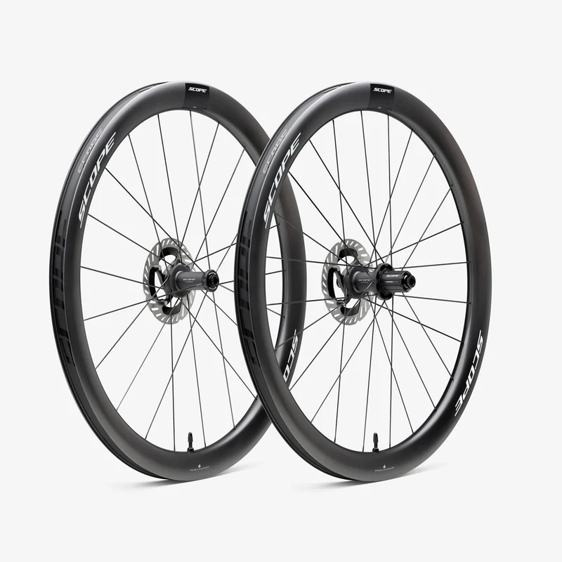 Paire de Roues SCOPE Race All Road R4.A Tubeless Ready (Centerlock) Blanc SRAM XDR