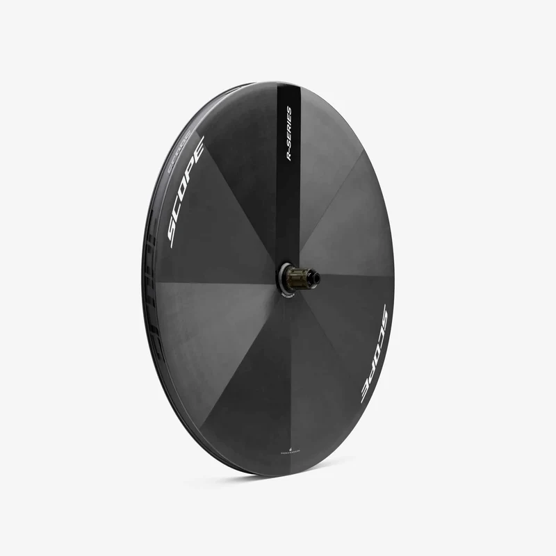 Ruota posteriore lenticolare SCOPE Race Tubeless Ready (Centerlock) bianca SRAM XDR