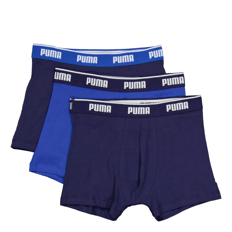 Puma Men Everyday Basic Boxers Blue Combo M