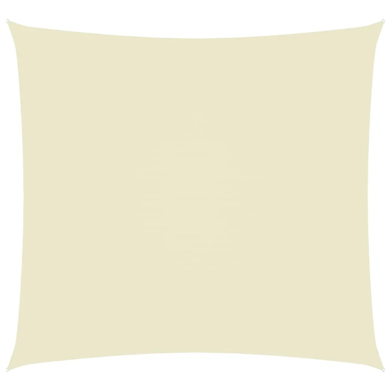 Zonnescherm rechthoekig 2x2,5 m crèmekleurig