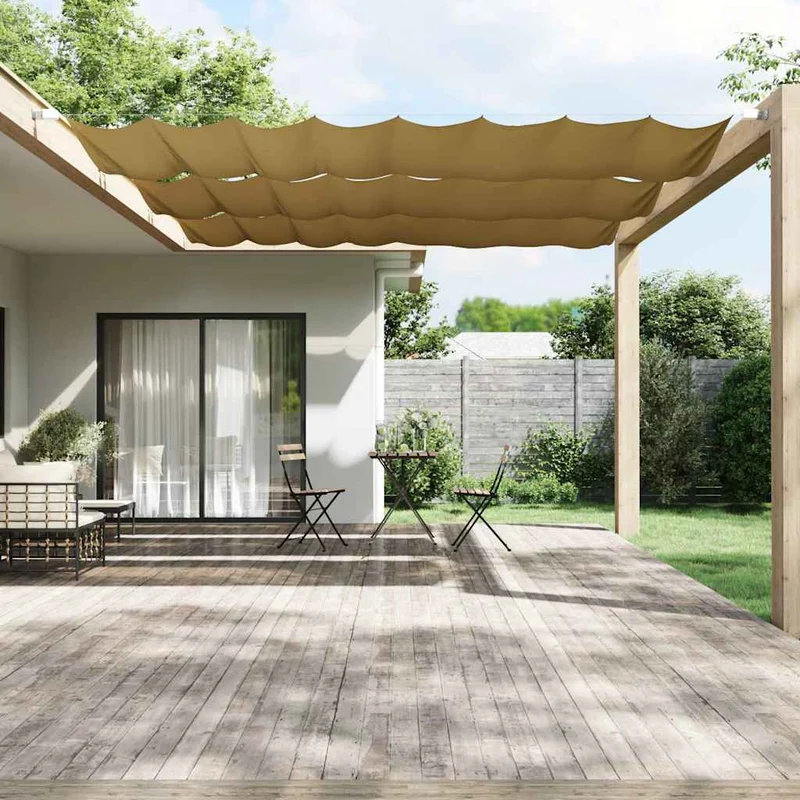Pystymarkiisi beige 140x360 cm Oxford kangas