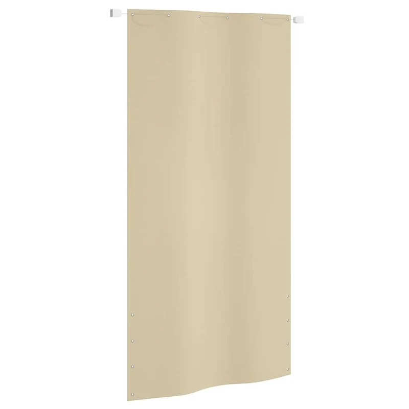 Parvekkeen suoja beige 120x240 cm Oxford kangas
