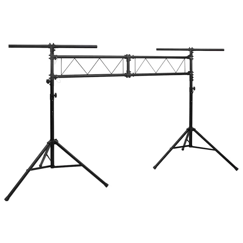 Valoteline musta 338x115x(180-300) cm teräs