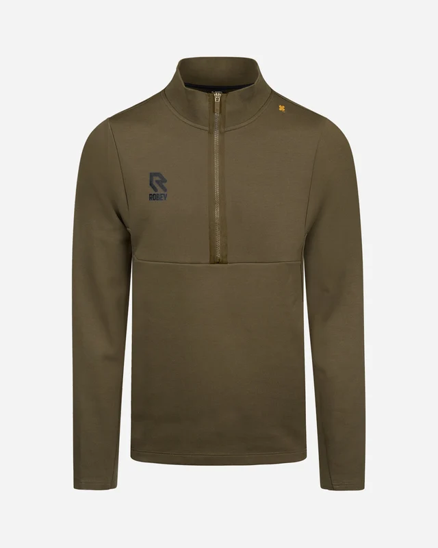 Off Pitch Cotton Half-Zip Top 128