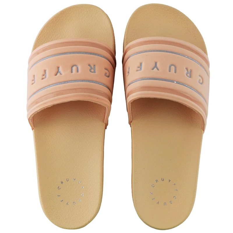 Cruyff Agua Copa Playa Womens Peach Sliders 9