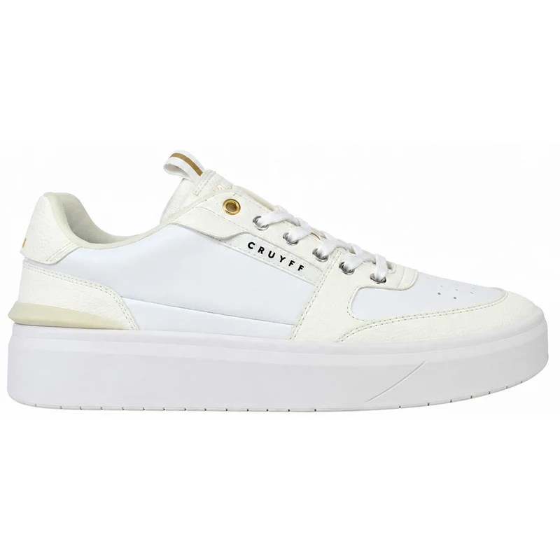 Cruyff Endorsed Tennis Mens White Trainers 8