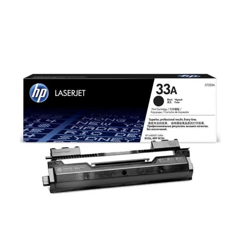 Toner Hew. Pack. 33a Preto Laserjet Cf233a Para Hew. Pack. Laserjet Pro M106w M134a