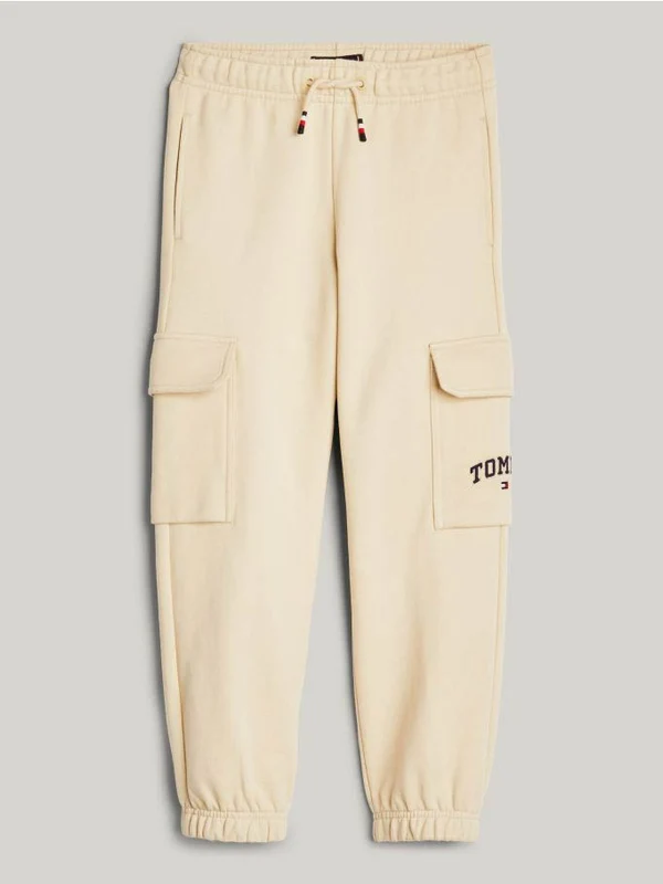 Tommy Hilfiger - Boys - Varsity Embr Cargo Sweatpants Beige / 8