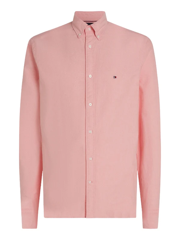 Tommy Hilfiger - Men's Heritage Regular Fit Oxford Shirt Light Pink / XXL