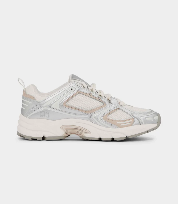 Tommy Hilfiger Jeans - Archive Metallic Runner Trainers Beige / 40