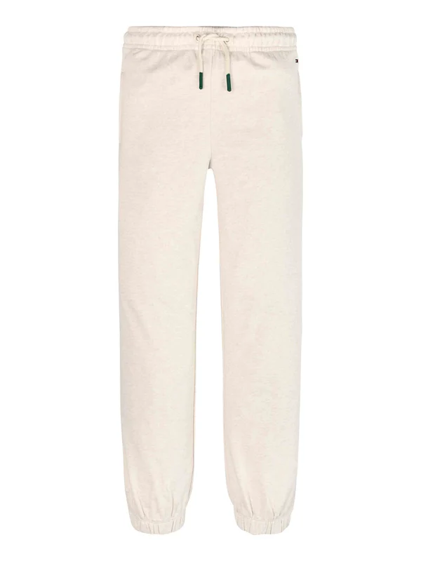 Tommy Hilfiger - Girls Varsity Curved Logo Relaxed Joggers Light Beige / 4