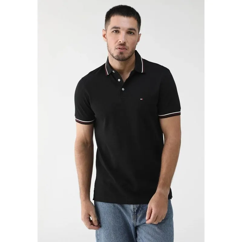 Camisas Polo Tommy Hilfiger GG / Preto