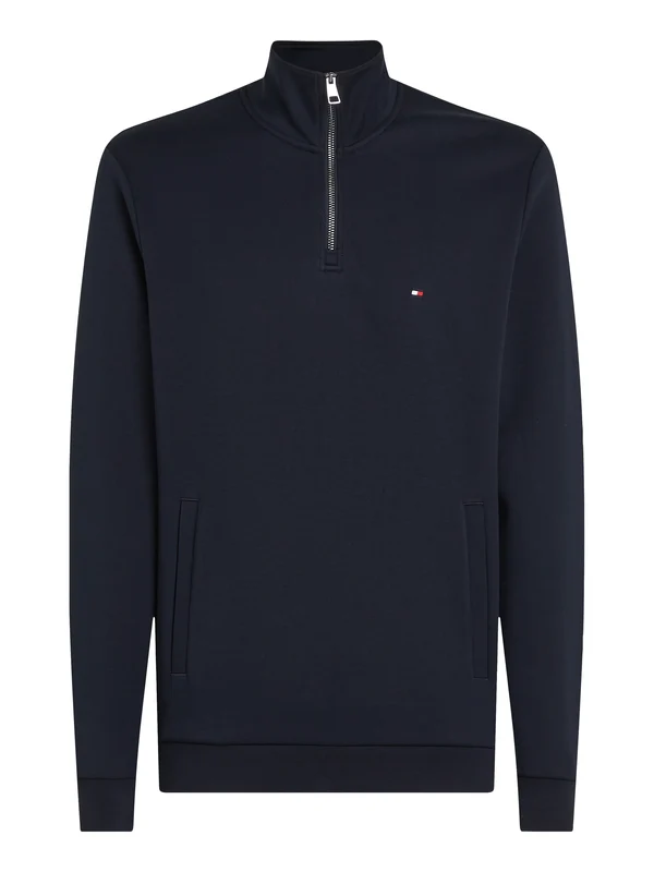 Tommy Hilfiger - Men's Essential Intechno Half Zip Sweatshirt Desert Sky / xxxl