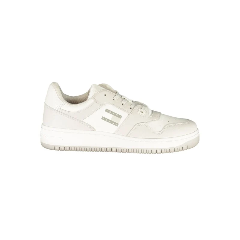 Tommy Hilfiger White Polyurethane Men Sneaker EU42/US9