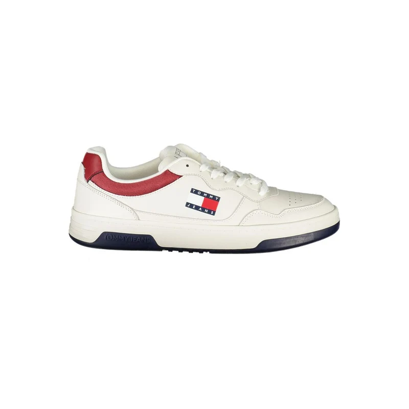 Tommy Hilfiger Bianco Polyurethane Men's Sneaker EU43/US10