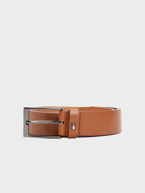 Tommy Hilfiger - Men's Leather Belt Layton Camel / 115