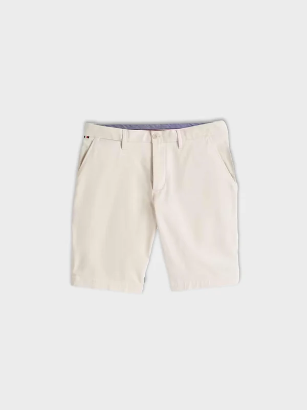Tommy Hilfiger - Men’s 1985 Collection Harlem Relaxed Chino Shorts Off White / 32