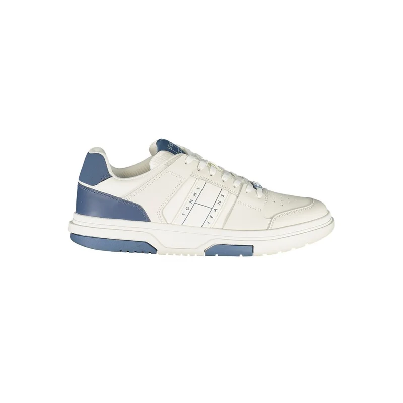 Tommy Hilfiger Bianco Polyurethane Men's Sneaker EU43/US10