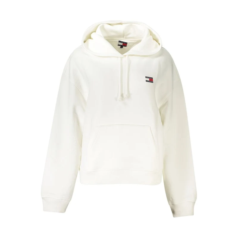 Tommy Hilfiger White Cotton Women Sweatshirt XL
