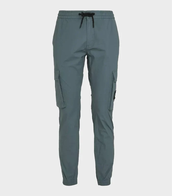 Calvin Klein Jeans - Men's Skinny Washed Cargo Pants Dark Grey / S