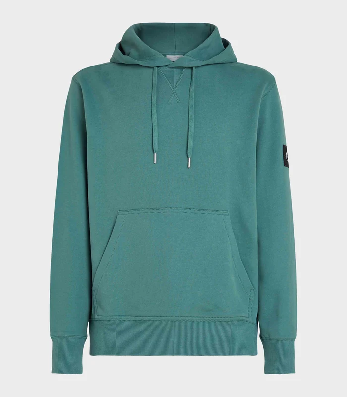 Calvin Klein Jeans - Men's Badge Hoodie Light Olive Green / XL