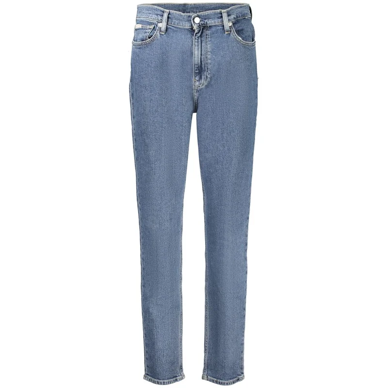 Calvin Klein Blue Cotton Women's Mom Jean W25 | L30