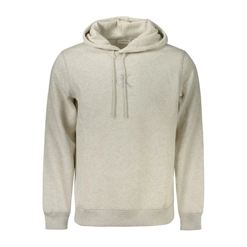 Calvin Klein Grigio Cotton Men's Hoodie L