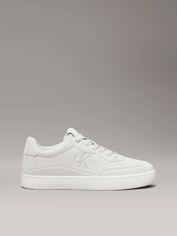 Calvin Klein CLASSIC CUPSOLE ICON Mens Trainers Eggshell/Creamy White UK 9