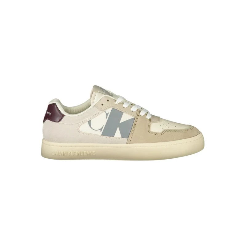 Calvin Klein Beige Polyurethane Men Sneaker EU42/US9