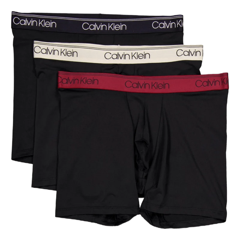 Boxer Brief 3pk B- Black, Syrah, Cocoon Wbs M