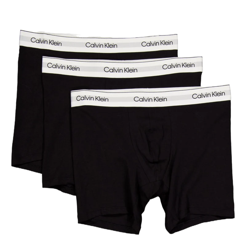 Boxer Brief 3pk Ub1 Black, Black, Black XL