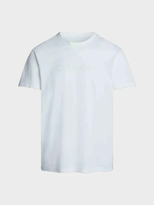 Calvin Klein Jeans - Men's Regular Fit Crew Neck Lounge T-shirt White / XL